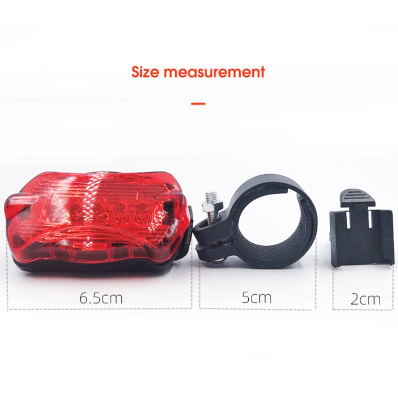 Đèn Pin LED Đuôi Xe Đạp Thông Minh Tự Động Tắt Mở