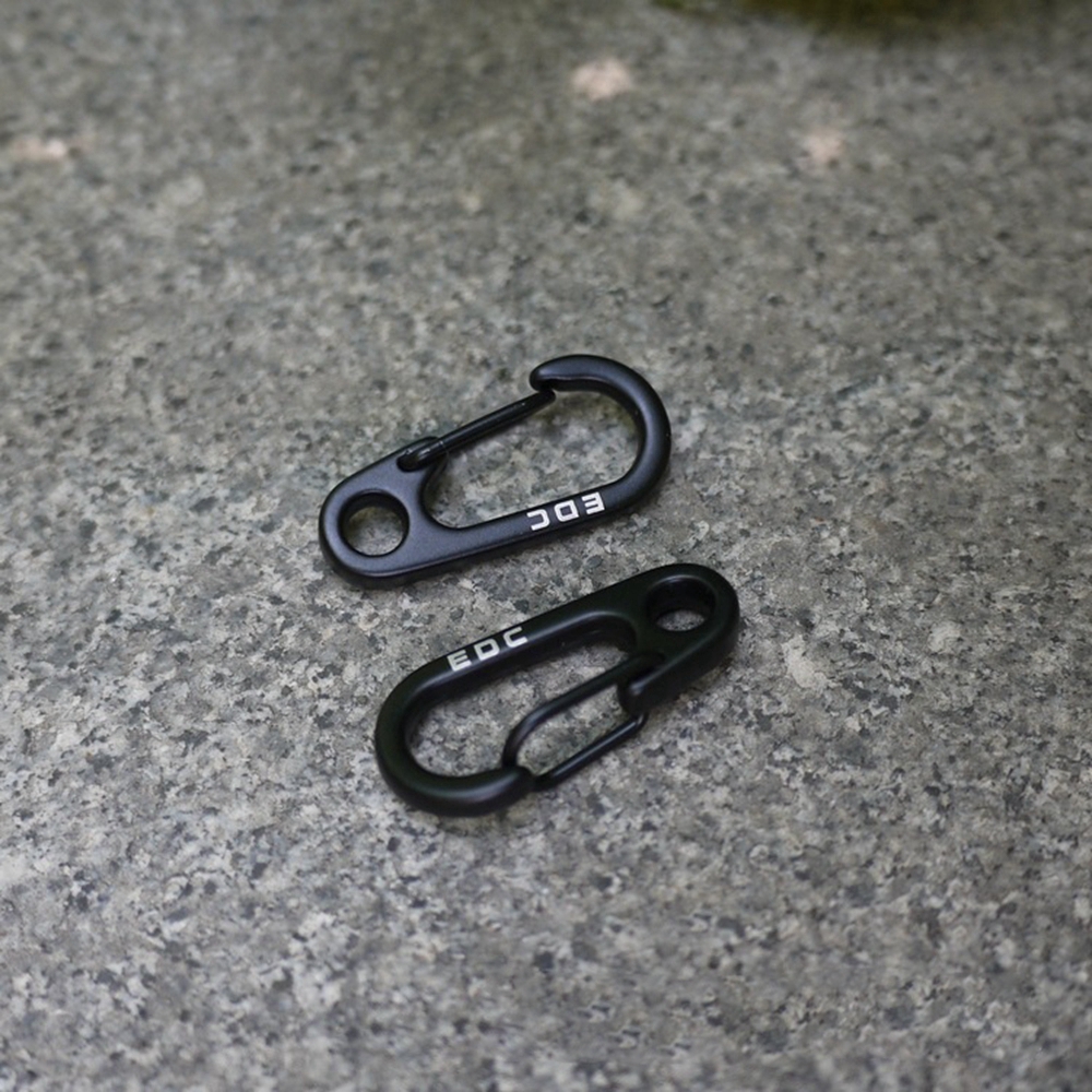 LETTER 2/4pcs Hang Buckle MIni Aluminum Alloy Safety Travel Tools Survival EDC Gear Outdoor Hook D Carabiner