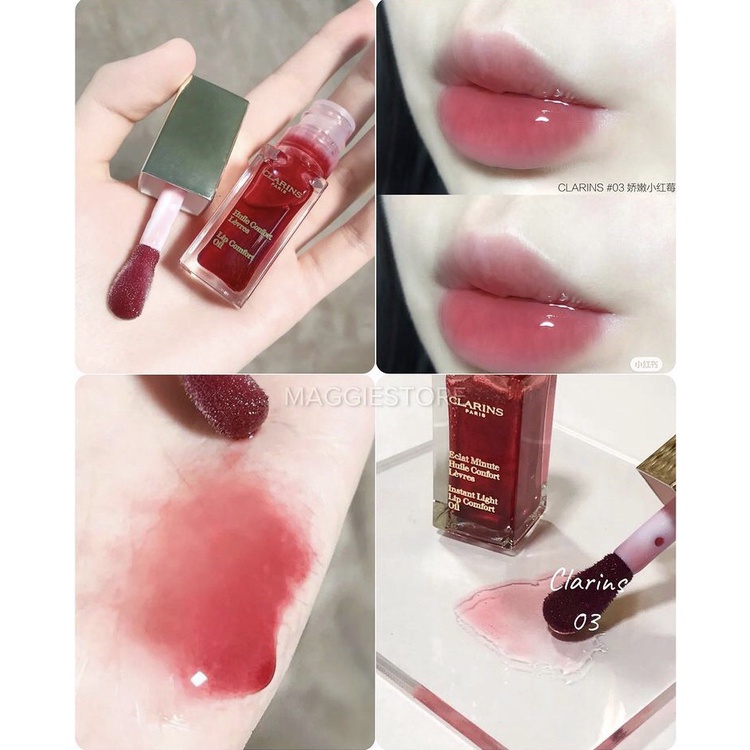 Son Clarins Instant Light Lip Comfort Oil