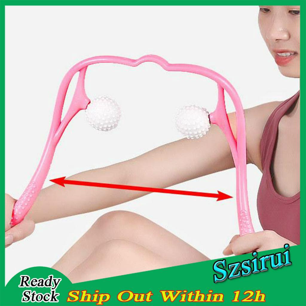 Dụng Cụ Mát Xa Cổ Cầm Tay Hình Chữ U Giảm Căng Thẳng Chống Trượt
