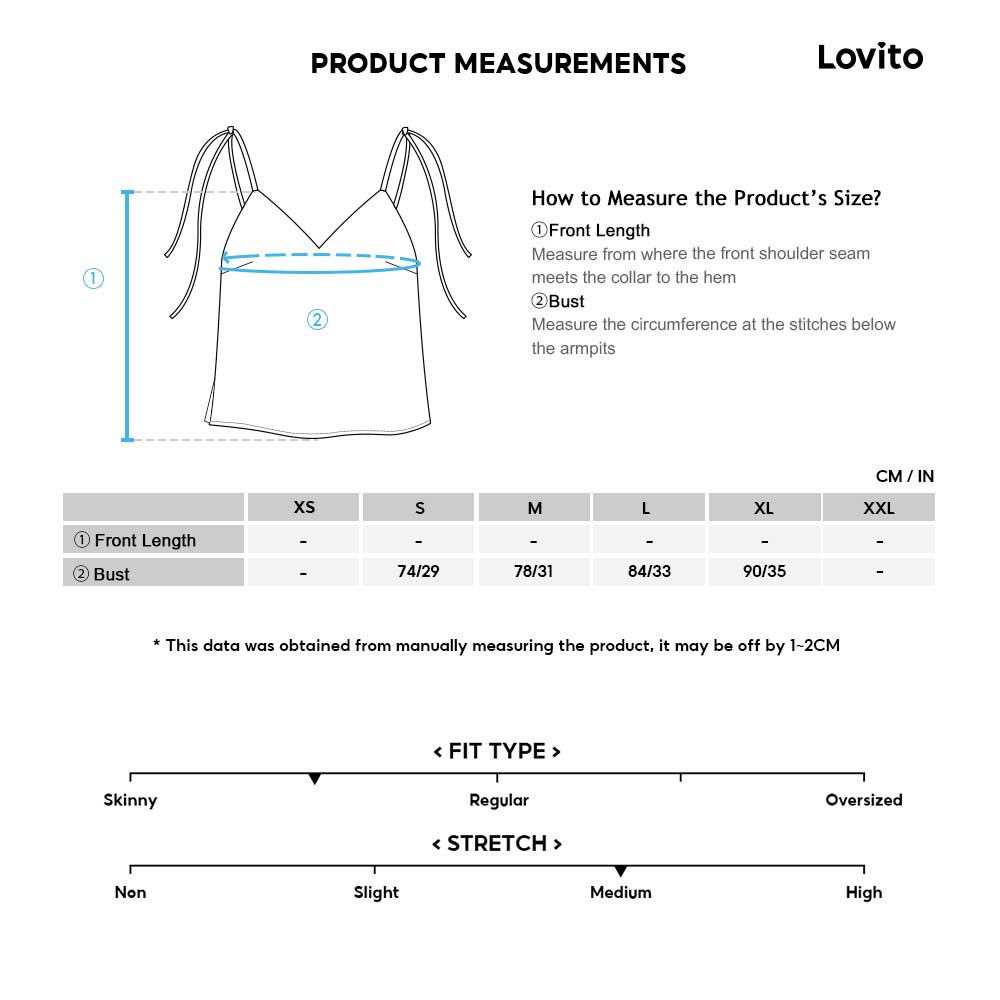 Lovito Áo Tank Top Trơn Cổ Yếm L20D361