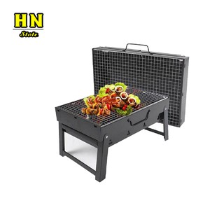 Bếp nướng than chống khói kèm vỉ nướng hình chữ nhật chuyên dùng dã ngoại - BEPTHANV