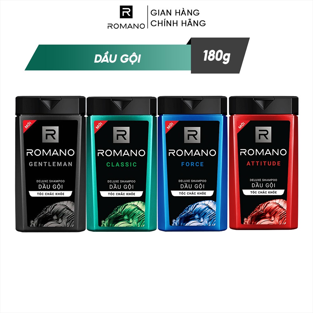 Dầu gội Romano hương nước hoa 180g