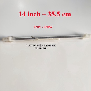 Thanh sấy nhiệt Tủ Lạnh 8-10-11-12-14-16 inch 220V , Điện trở phá băng, bóng sấy xả đá