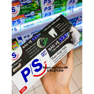 Kem đánh răng PS than hoạt tính 180g