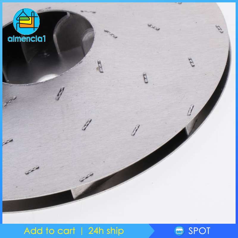 Quạt xoay bằng nhôm cho máy hút bụi 4.4"/ 5"/ 3.4" 8mm 112mm