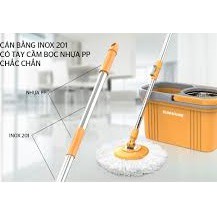 [HỎA TỐC 2H] BỘ LAU NHÀ XOAY 360 ĐỘ SUNHOUSE KS-CL350PO CAO CẤP CHẮC CHẮN BẢO HÀNH CHÍNH HÃNG 6 THÁNG