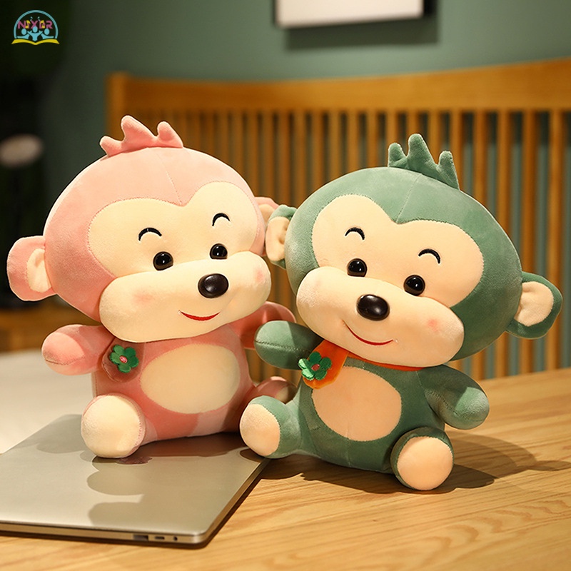Thú Nhồi Bông Hình Chú Khỉ Mềm Mại Đáng Yêu 22cm