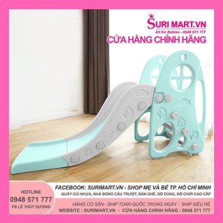 Cầu trượt Hàn quốc Newber Kitty, cầu tụt cao cấp cho bé