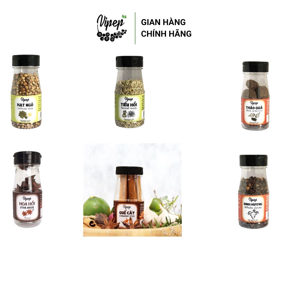 Set Gia Vị Nấu Phở Bò Tự Nhiên Vipep