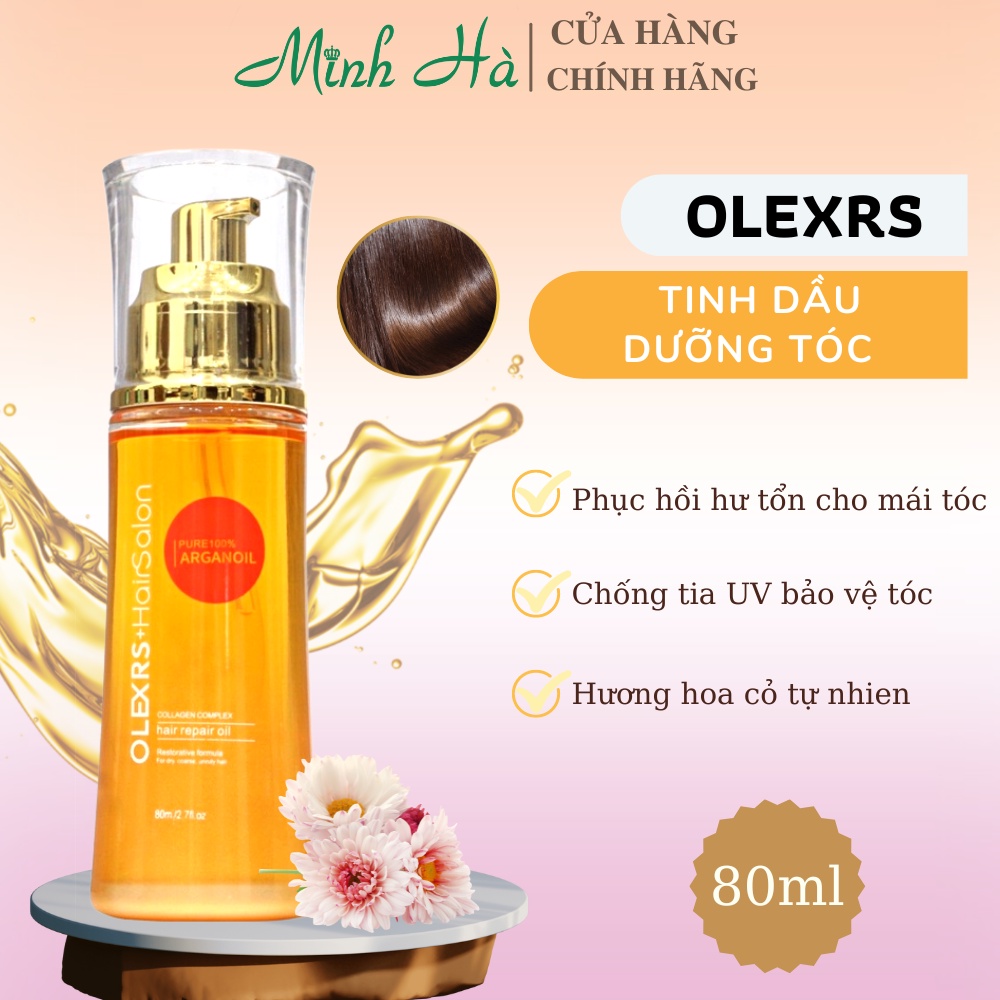 Tinh dầu dưỡng tóc Olexrs Hair Repair oil 80ml phục hồi hư tổn giúp tóc ẩm  mượt | Shopee Việt Nam