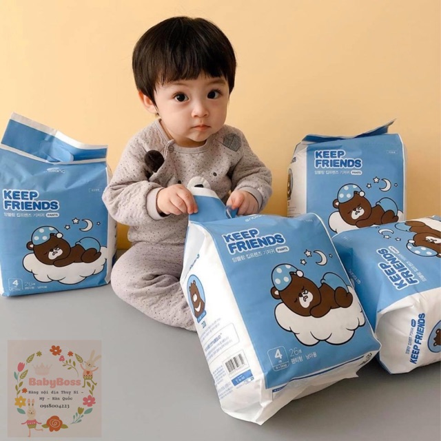 TÃ QUẦN ENBLANC KEEP FRIEND SIZE L,XL,XXL 18-26 MIẾNG