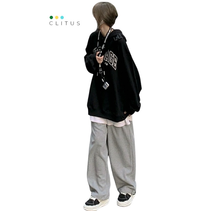Áo HOODIE unisex Nón Rộng MESSA Chất Siêu Dày Đẹp - CLITUS FASHION