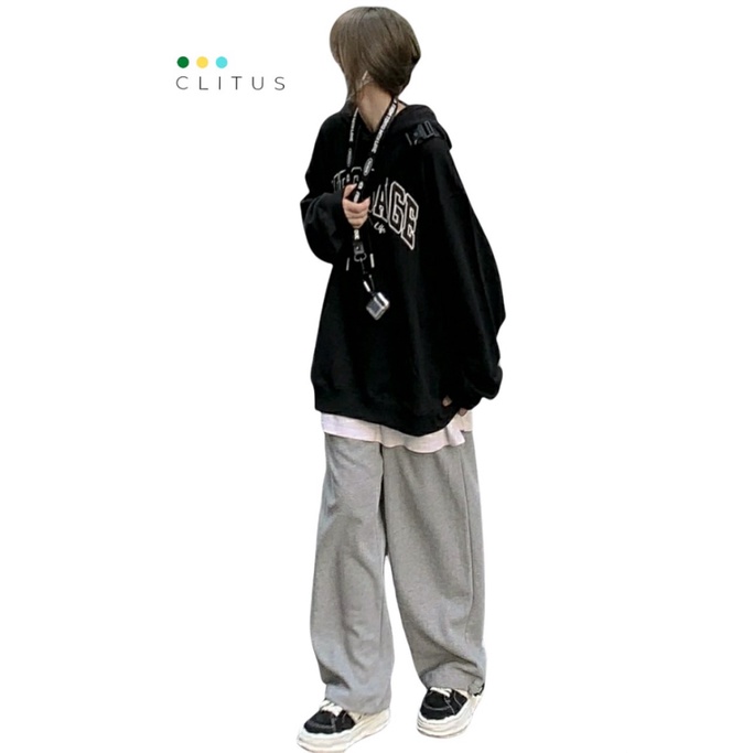 [Mã BMLTM50 giảm đến 50K đơn 99K] Áo HOODIE unisex Nón Rộng MESSA Chất Siêu Dày Đẹp - CLITUS FASHION