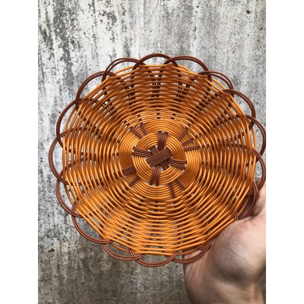 Rổ đan đa dụng sợi nhựa lõi kẽm