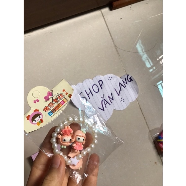 Set cặp tóc cho bé siêu dễ thương