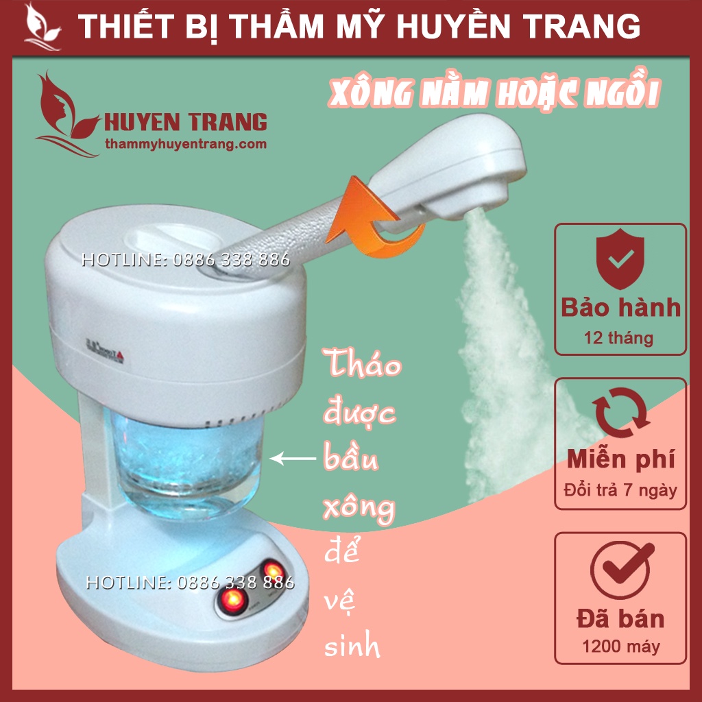 Máy Xông Hơi Mặt DT03 Sông Hơi Nóng Tại Nhà, Spa, Thẩm Mỹ Viện Huyền Trang