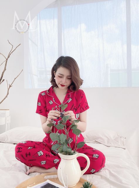 BỘ PIZAMA LỤA ĐŨI MAI NGÔ (<58kg) | BigBuy360 - bigbuy360.vn