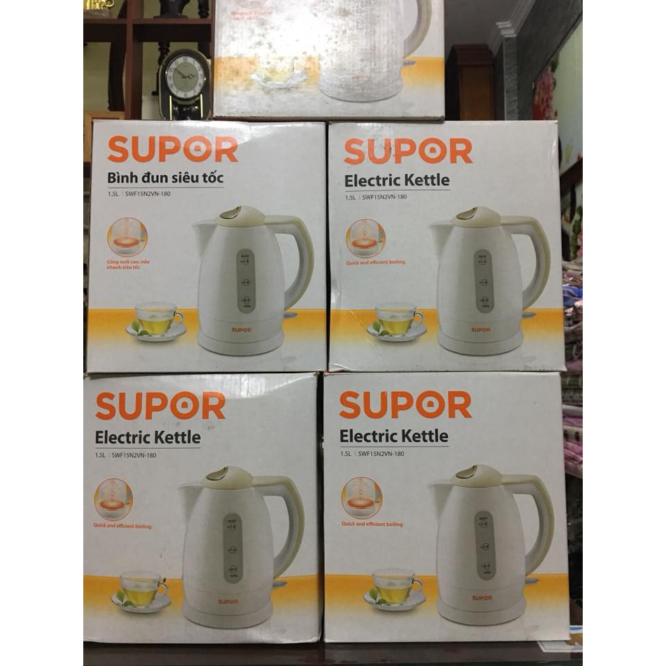 Bình đun siêu tốc Supor SWF15N2VN-180 (1.5L)