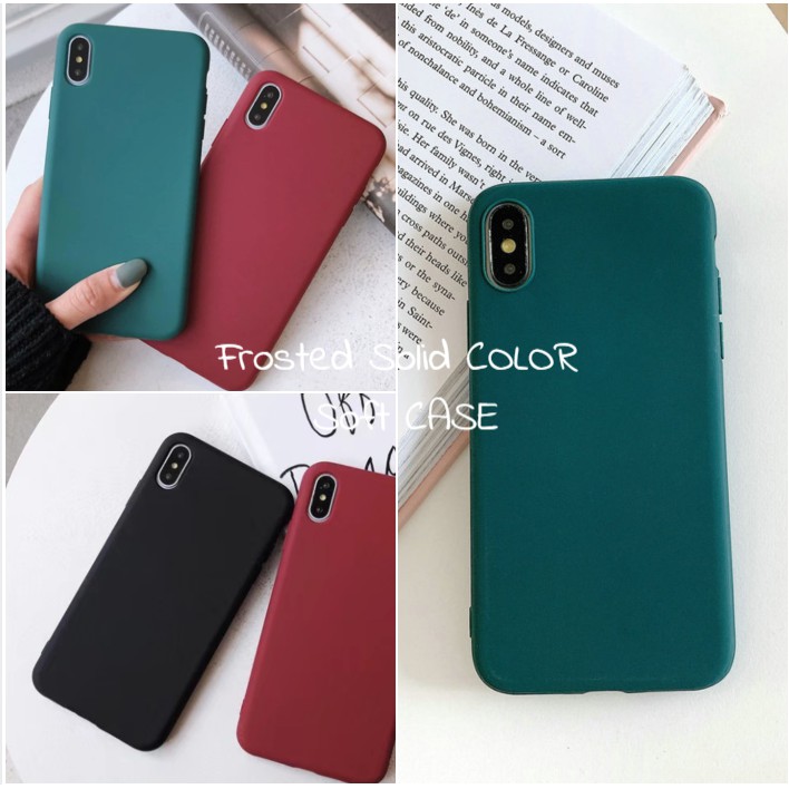 Ốp lưng Samsung J8 J6 J6+ J7 J5 J4 J4+ J2 A02S M51 M31 M30S M21 M20 Note 10 9 8 Pro Plus Prime 2018 Colorful Frosted soft TPU case /XLD