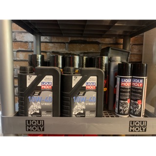 Dầu xe máy Liqui Molly 10-40w Street. Dầu cao cấp dành cho xe máy côn tay