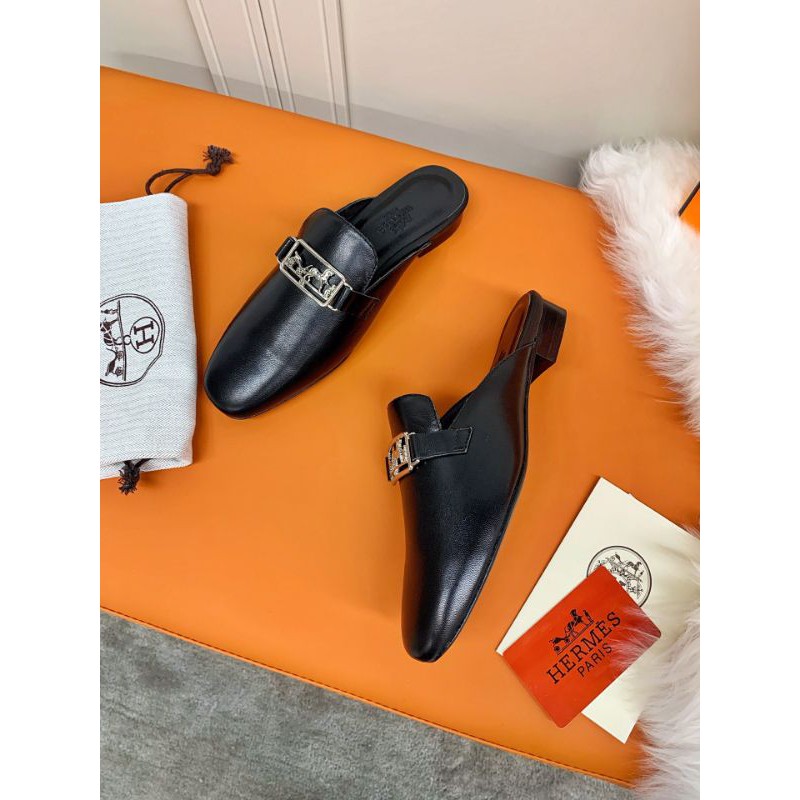 Dép sục nữ thời trang HM da cao cấp nhập khẩu