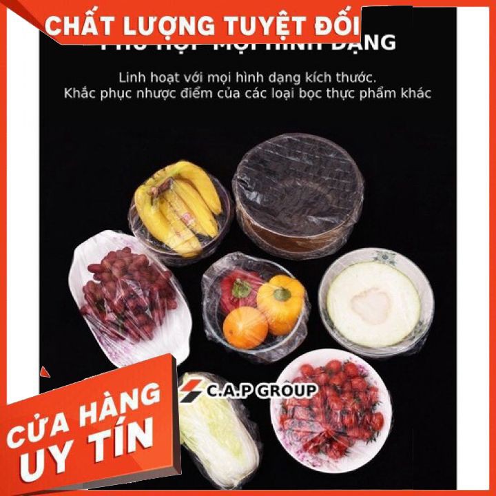 Combo 50c Màng Bọc Thực Phẩm Có Chun Co Dãn Tái Sử Dụng