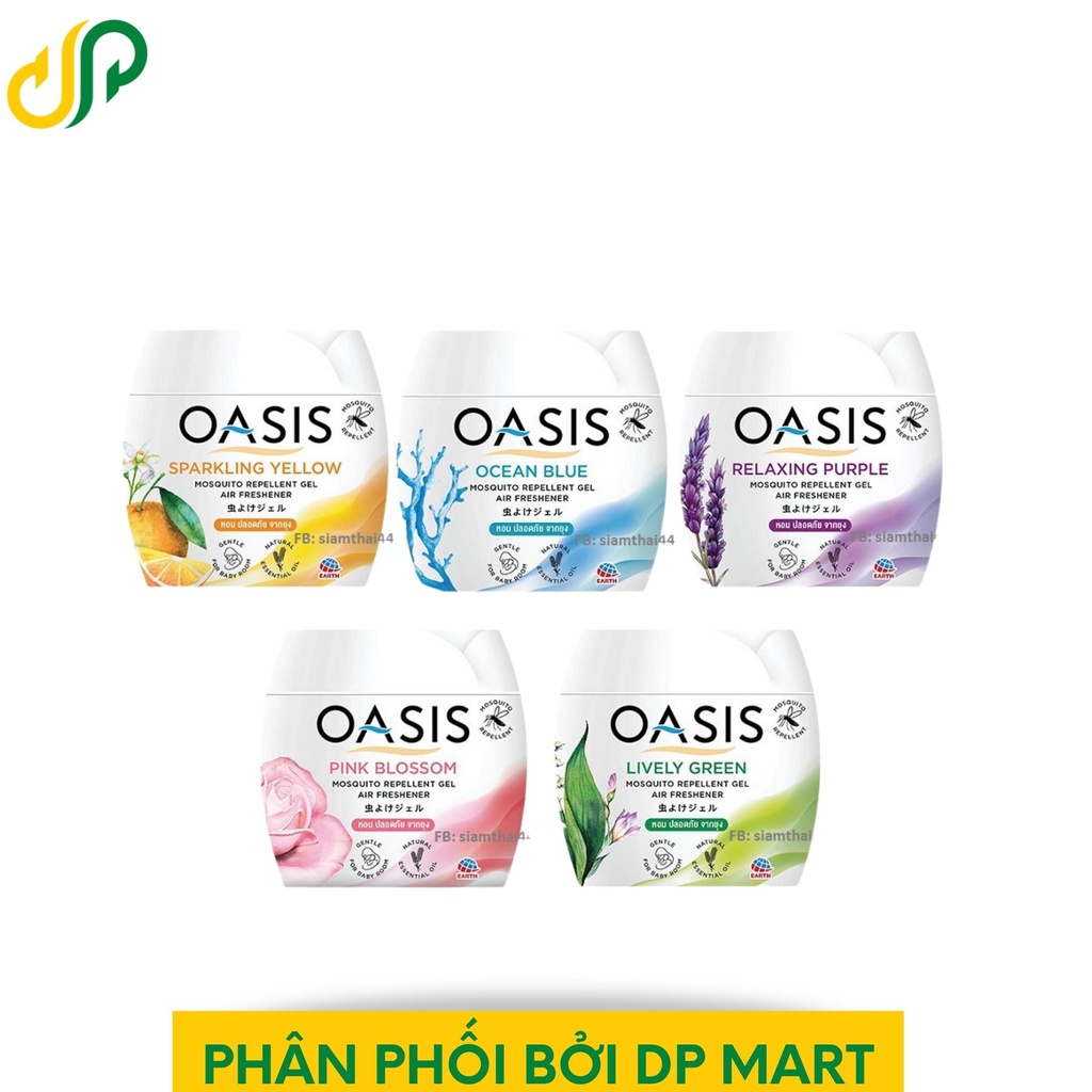 Sáp thơm đuổi muỗi Oasis 180gr