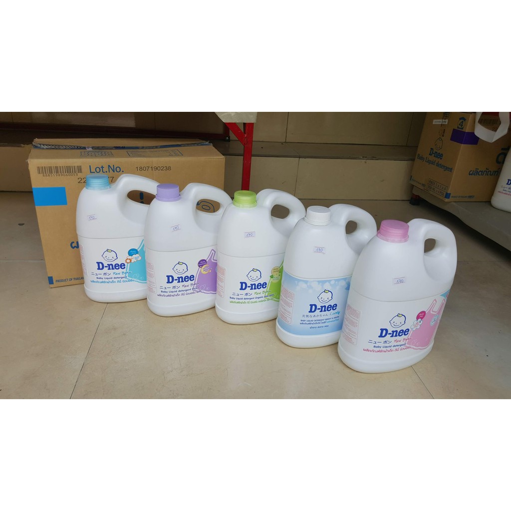  NƯỚC GIẶT DNEE THÁI LAN 3000ML Hàng Chính Hãng tem Đại Thịnh