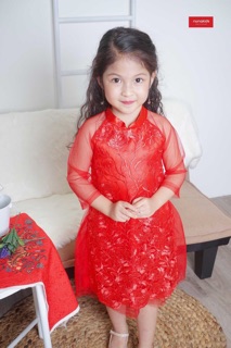 Sét áo dài hoa văn 2lớp