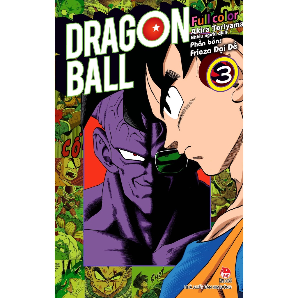 Truyện tranh Dragon Ball Full Color - Phần 4 - Tập 3 - Sách 7 viên ngọc rồng - NXB Kim Đồng