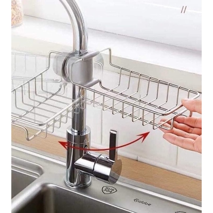 SALE KỆ INOX ĐA NĂNG TREO BỒN RỬA CHÉN