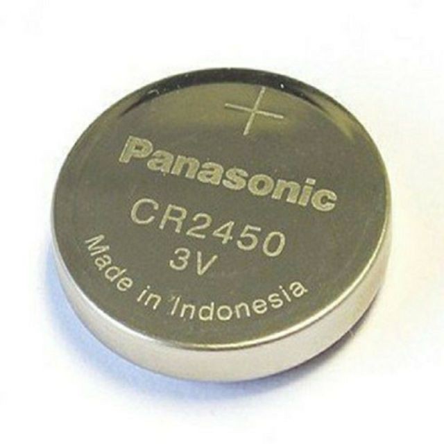 [ Pin Panasonic ] 1 Viên Pin CR2430/ 2450 Pin 3V Lithium Made In Indo