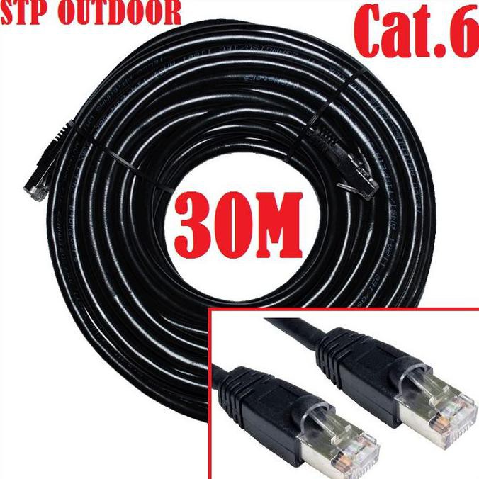 30m Dây Cáp Lan Stp Cat6 30m Ftp Ngoài Trời