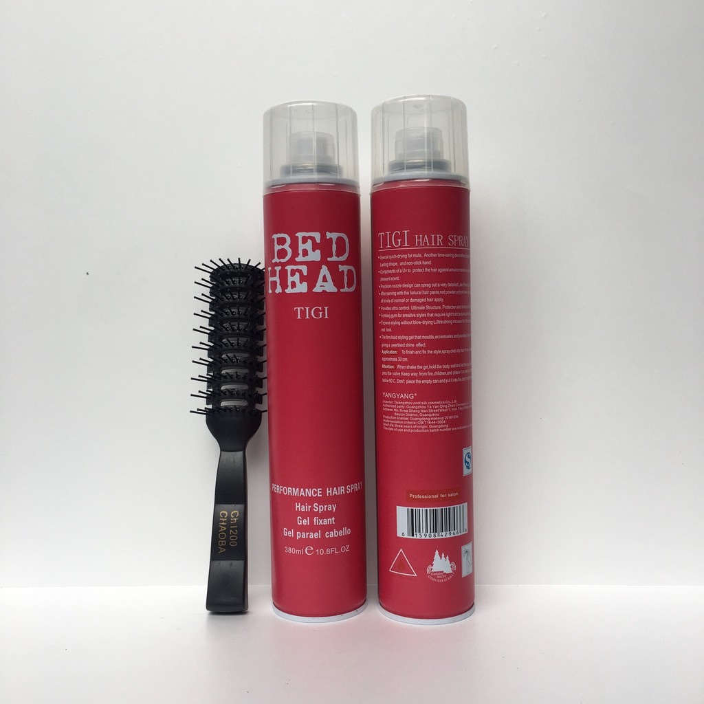 COMBO 3 Gôm Xịt Tóc Tigi Bed Head 360ml -Tặng Lược