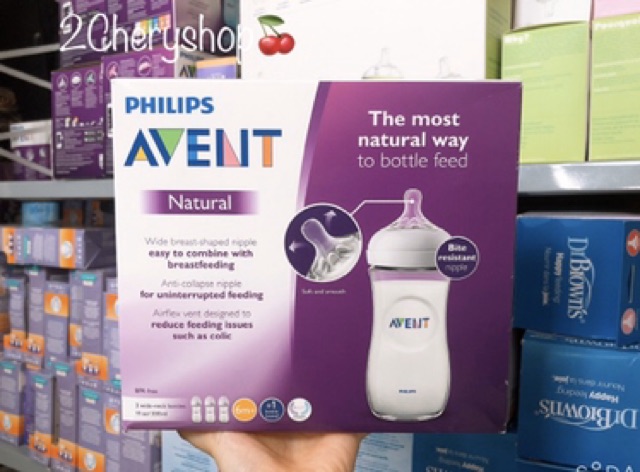 Bình sữa Philips Avent 330ml (tách set)