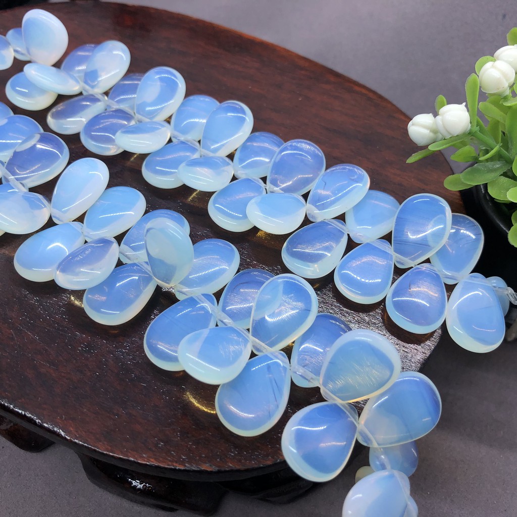 Mặt Dây Chuyền Đá Opal Hình Giọt Nước