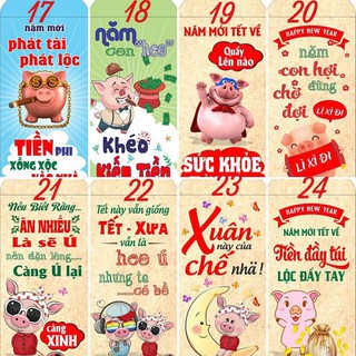 COMBO 10 BAO LÌ XÌ 2019 CỰC ĐẸP