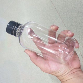 Chai nhựa Pet nắp đậy trong suốt 350ml