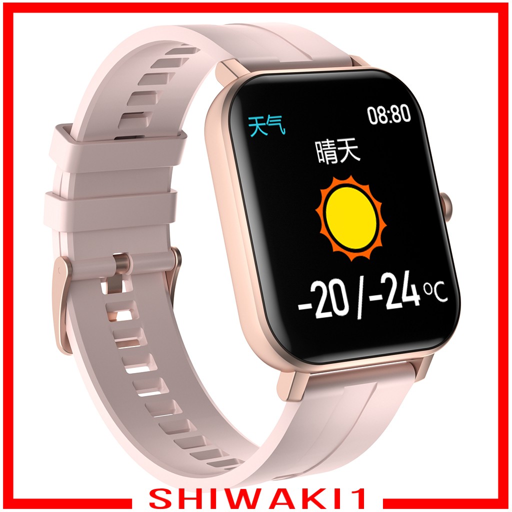 Set Đồng Hồ Thông Minh Shiwaki1 Bluetooth Màn Hình 2.5d Hd 14 Ngày Và Phụ Kiện