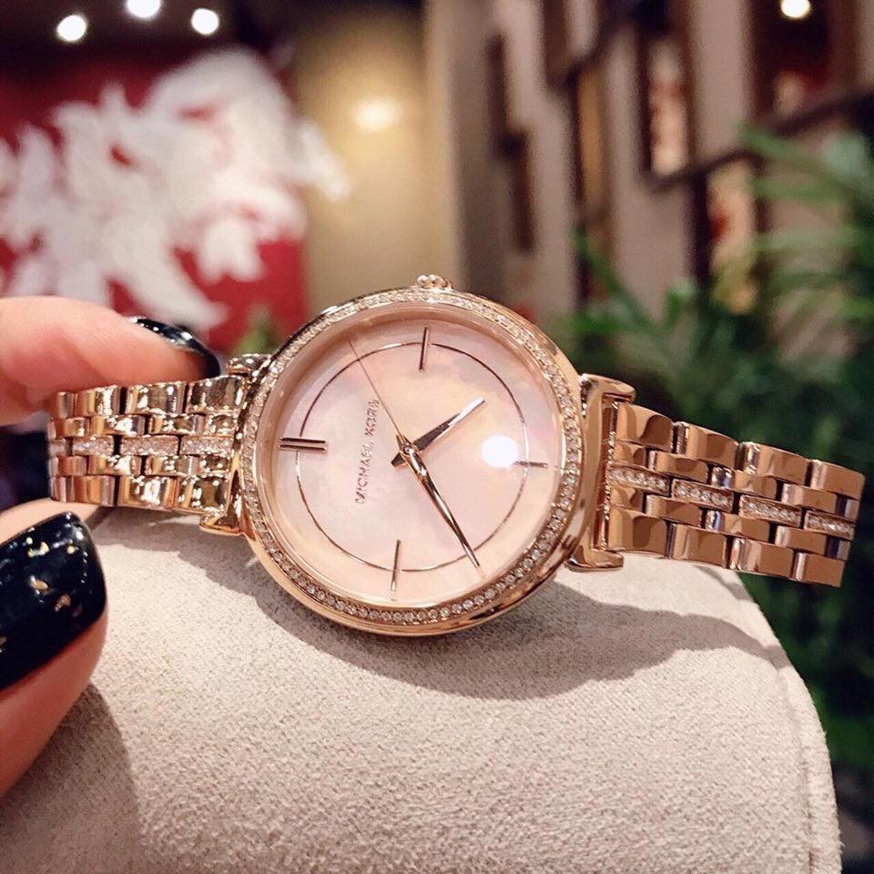 Đồng Hồ Nữ Michael Kors Cinthia Rose Gold-Tone MK3643