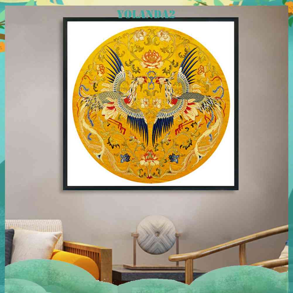 Tranh Thêu Chữ Thập 11CT Hình Chim Phượng Hoàng
