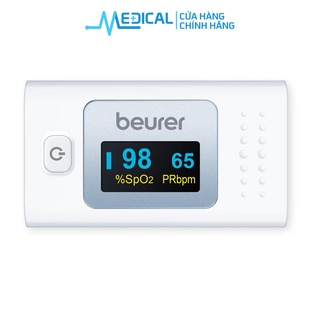 Máy đo nồng độ oxi trong máu spo2 và nhịp tim beurer po35 nhỏ gọn - me 4