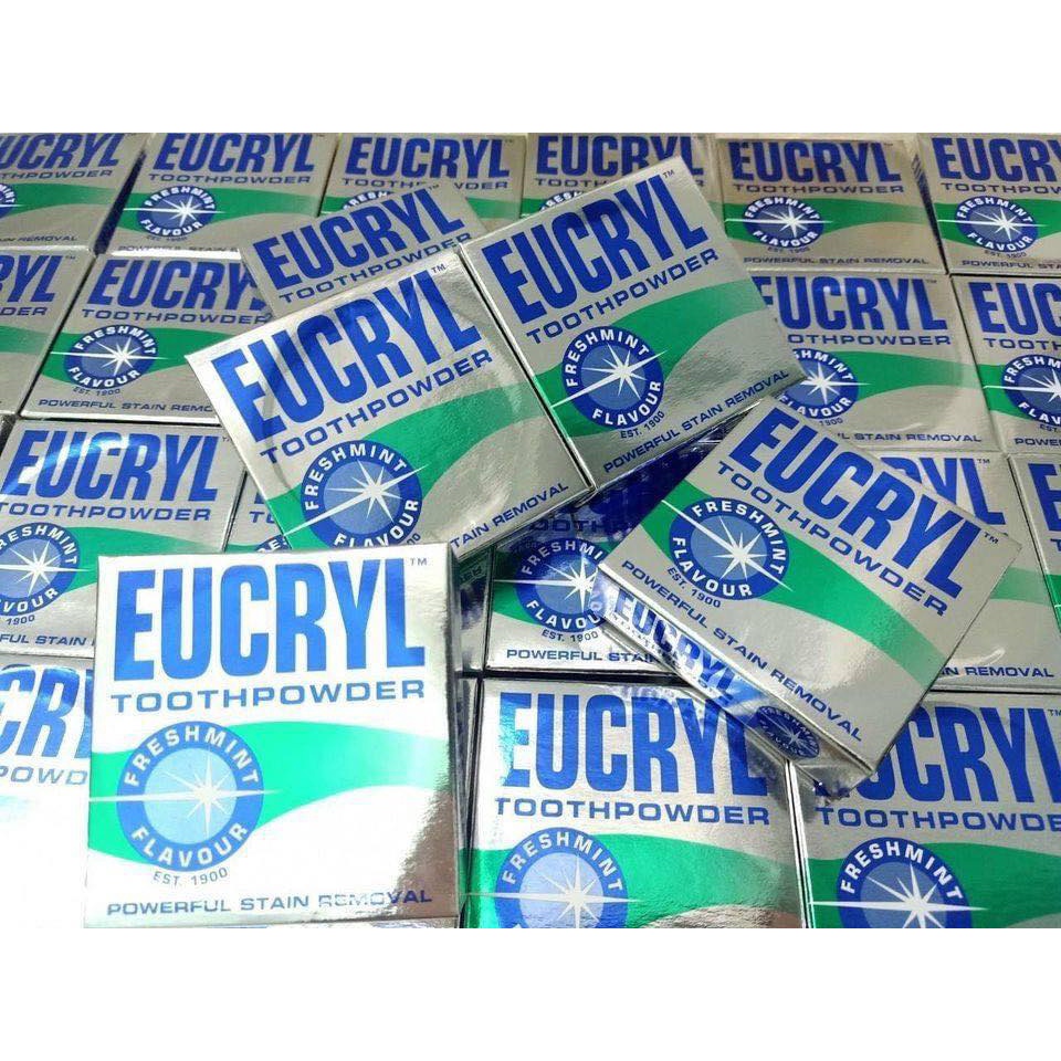 Kem đánh răng I Bột tẩy trắng răng EUCRYL trắng sáng - TD Shop