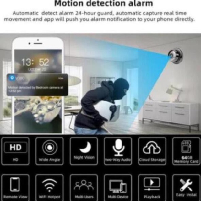 Camera giám sám sát không Dây V380 PRO - Hồng ngoại Quan sát ban đêm | BigBuy360 - bigbuy360.vn