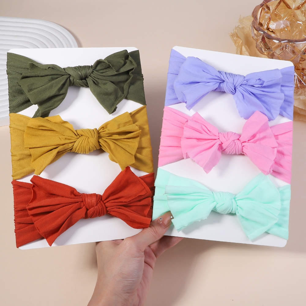 Set 3 băng đô nơ KIDSBOWS xinh xắn dành cho bé gái