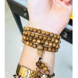 Vòng Tay Trầm Hương 108 hạt (Trầm Hương việt)