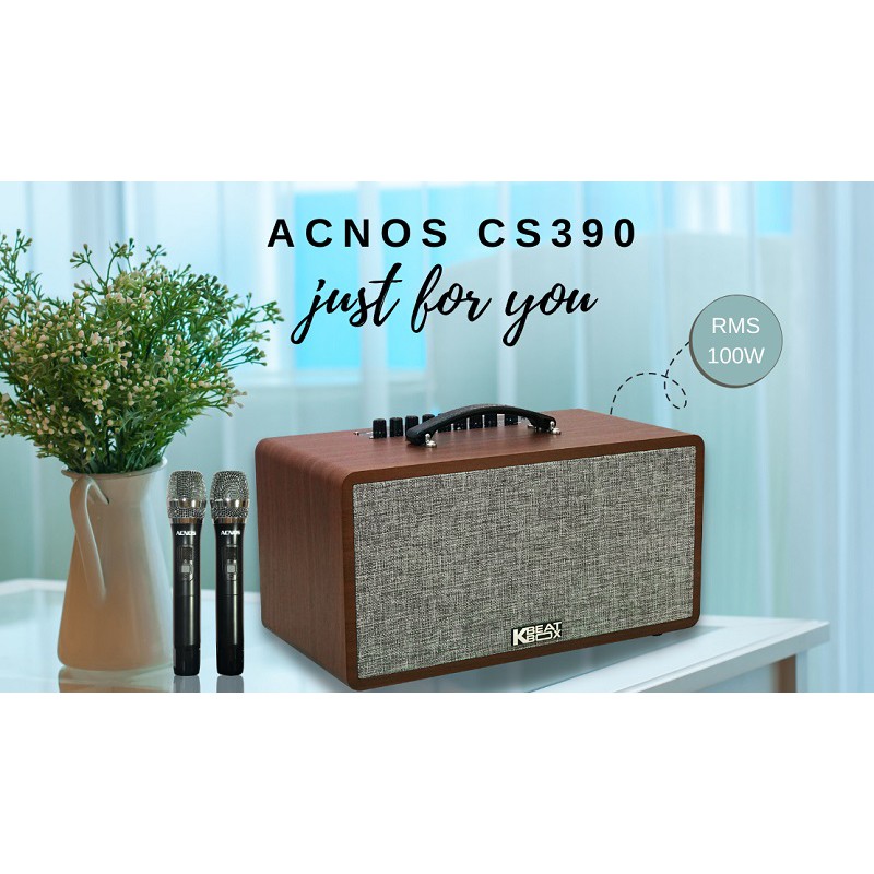 Dàn loa Karaoke di động Acnos CS390