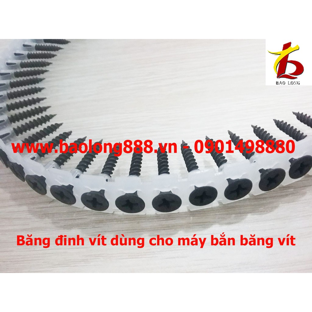 Băng vít dùng cho máy bắn vít , 20 dây/ gói.