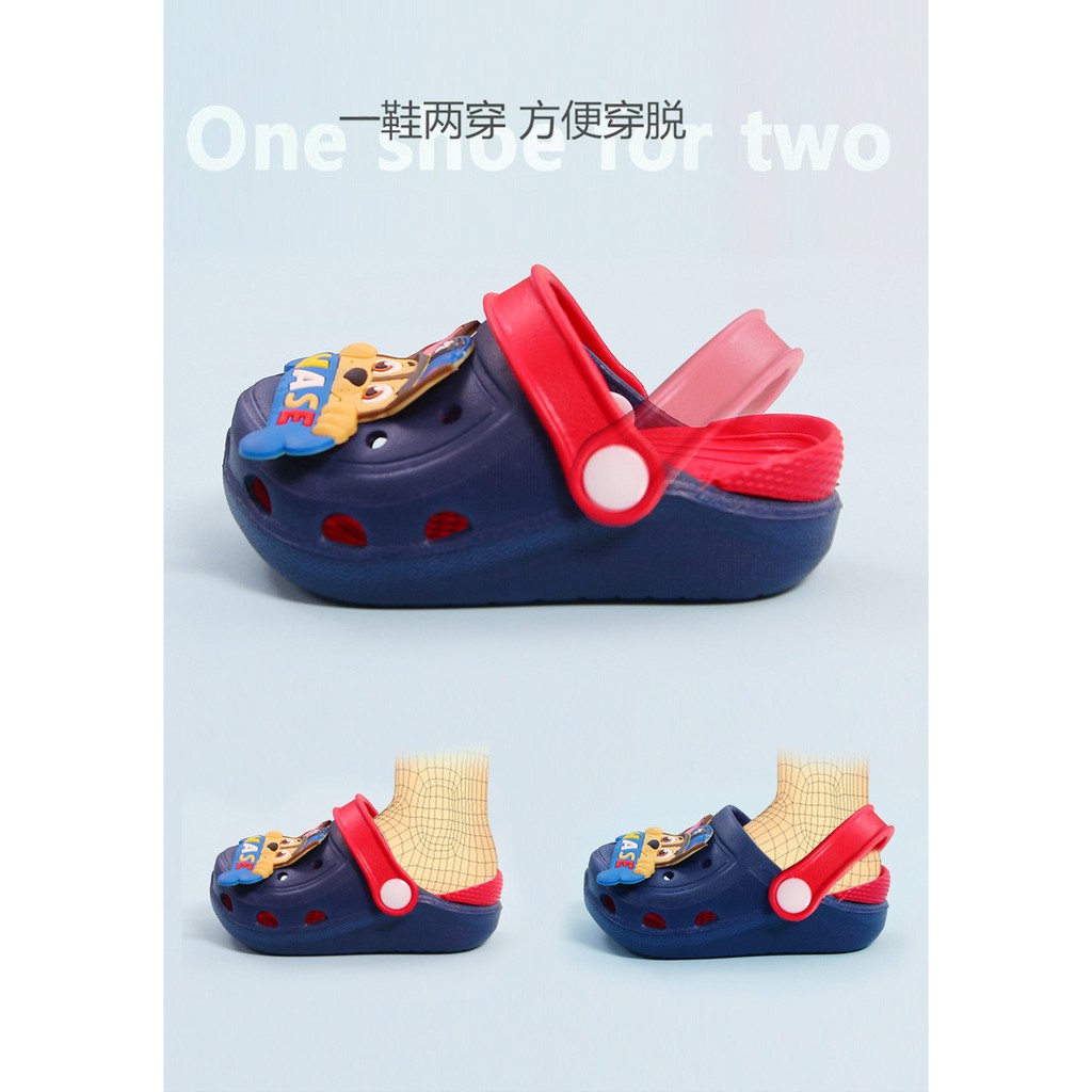 Xăng đan Họa Tiết Hoạt Hình 2021 Cho Bé Dép Paw Patrol Bé Trai
